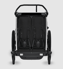 Thule Chariot Cross 2 Double prikolica za bicikle, Dark Slate