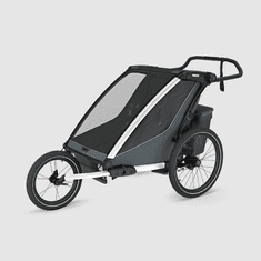 Thule Chariot Cross 2 Double prikolica za bicikle, Dark Slate