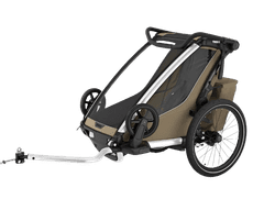 Thule Chariot Cross 2 Single prikolica za bicikl, kaki boje