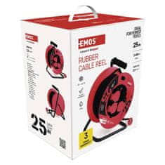 EMOS P19625 produžni kabel 25 m, 2,5 mm2