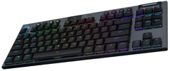 Logitech G915 X Lightspeed tipkovnica, TKL, GL Clicky, Wireless, črna (920-012757)