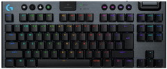 Logitech G915 X Lightspeed tipkovnica, TKL, GL Clicky, Wireless, črna (920-012757)