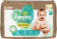 Pampers Harmonie pelene, veličina 1, 2–5 kg, 35 komada 