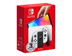 Nintendo Switch OLED prijenosna igraća konzola, bela