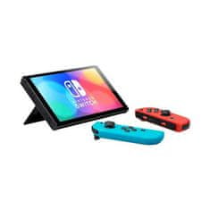 Nintendo Switch OLED prijenosna igraća konzola, neon modra/rdeča