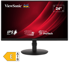 Viewsonic VG2408A monitor, 24, FHD IPS 100Hz HDMI/DP/VGA, zvočnik (VG2408A)