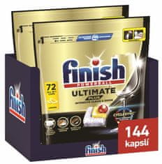 Finish Ultimate Plus All-in-1 Lemon tablete za perilicu posuđa, 144/1