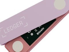 Ledger Nano X novčanik za Bitcoin i druge kriptovalute, pastel pink