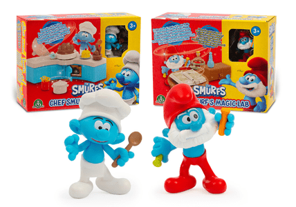  The Smurfs Smrkci set, kuhinja ali laboratorij