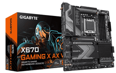 Gigabyte X670 Gaming X AX V2 matična ploča, DDR5, SATA3, USB3.2Gen2x2, DP, WiFi 6E, AM5 ATX (X670 GAMING X AX V2)