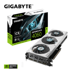 Gigabyte GeForce RTX 4060 Eagle OC ICE grafička kartica, 8 GB GDDR6 (GV-N4060EAGLEOC ICE-8GD)