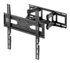 Manhattan zidni nosač za TV, 81 - 177 cm, dvostruka ruka, crni (462433)