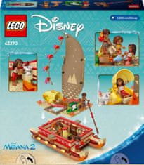 LEGO Disney Princess 43270 Vaianin kanu za pustolovine