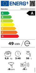 Electrolux EW6F2492E perilica rublja, 9 kg