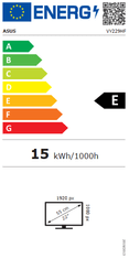 ASUS VY229HF gaming monitor, 54,4 cm, Full HD, IPS, crni (90LM0960-B03170)