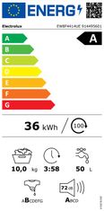 Electrolux EW8F4414UE perilica rublja, 10 kg