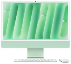 Apple iMac 24 računalo, M4, 10C GPU, 24GB, SSD512GB, zelen