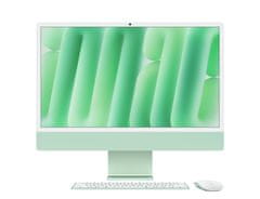 Apple iMac 24 računalo, M4, 8C GPU, 16GB, SSD256GB, zelen