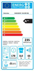 Electrolux EW6D283YE sušilica, 8 kg