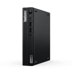 Lenovo ThinkCentre M70q Gen5 mini računalo, Intel Core i5-14400T, 16 GB, 1TB SSD, UMA, W11P, črn (12TD000EZY)