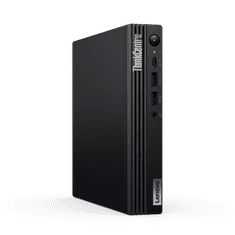 Lenovo ThinkCentre M70q Gen5 mini računalo, Intel Core i5-14400T, 16 GB, 1TB SSD, UMA, W11P, črn (12TD000EZY)