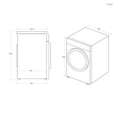 Candy BCTD H7A1TE-S ugradbena sušilicaj, 7 kg