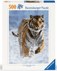   Ravensburger sestavljanka, tiger v snegu, 500/1