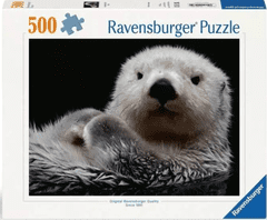 Ravensburger puzzle, vidra, 500/1