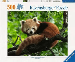 Ravensburger puzzle, Panda cat, 500/1