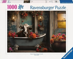 Ravensburger puzzle, Krava u kadi, 1000/1