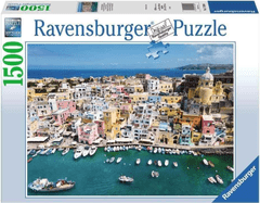 Ravensburger puzzle, Italija, pogled na Procidu, 1500/1