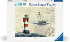 Ravensburger Romantična slagalica svjetionik, 2000 dijelova