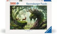 Ravensburger Slagalica Šumski zmaj se budi, 3000 dijelova