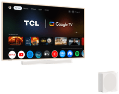 TCL 55A300 Pro 4K UHD QLED TV, NXTFrame, Google TV