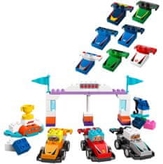 LEGO DUPLO 10445 Trkaći automobili i vozači timova za F1