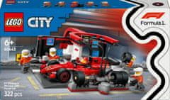 LEGO City 60443 Boks i posada za F1 s autom Ferrari