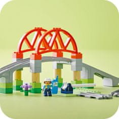 LEGO DUPLO 10426 Proširenja: željeznički most i tračnice