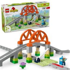 LEGO DUPLO 10426 Proširenja: željeznički most i tračnice