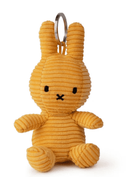  Bon Ton Toys Miffy Corduroy Teddy zajček obesek za ključe, rumen 