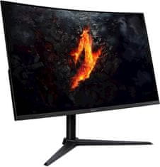 Acer Nitro XZ322QUV3bmiiphx gaming monitor, 80 cm, QHD, VA, zakrivljeni, crni