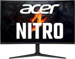 Acer Nitro XZ322QUV3bmiiphx gaming monitor, 80 cm, QHD, VA, zakrivljeni, crni