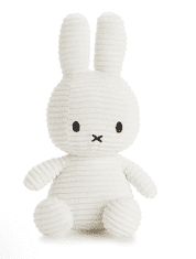 Bon Ton Toys Mekana igračka zečić Miffy ECO Corduroy, 23 cm, prljavo bijela