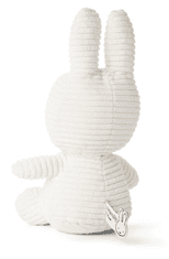 Bon Ton Toys Mekana igračka zečić Miffy ECO Corduroy, 23 cm, prljavo bijela