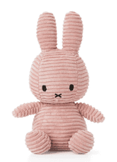 Bon Ton Toys Mekana igračka zečić Miffy ECO Corduroy, 33 cm, roza (870)