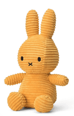 Bon Ton Toys Mekana igračka zečić Miffy ECO Corduroy, 33 cm, žuta (874)