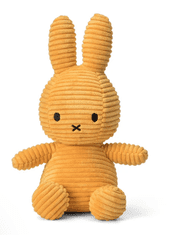 Bon Ton Toys Mekana igračka zečić Miffy ECO Corduroy, 33 cm, žuta (874)