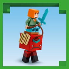 LEGO Minecraft 21266 Bitka uz lavu Nethera