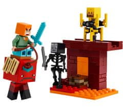 LEGO Minecraft 21266 Bitka uz lavu Nethera