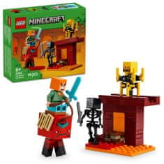 LEGO Minecraft 21266 Bitka uz lavu Nethera