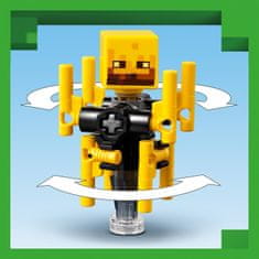 LEGO Minecraft 21266 Bitka uz lavu Nethera